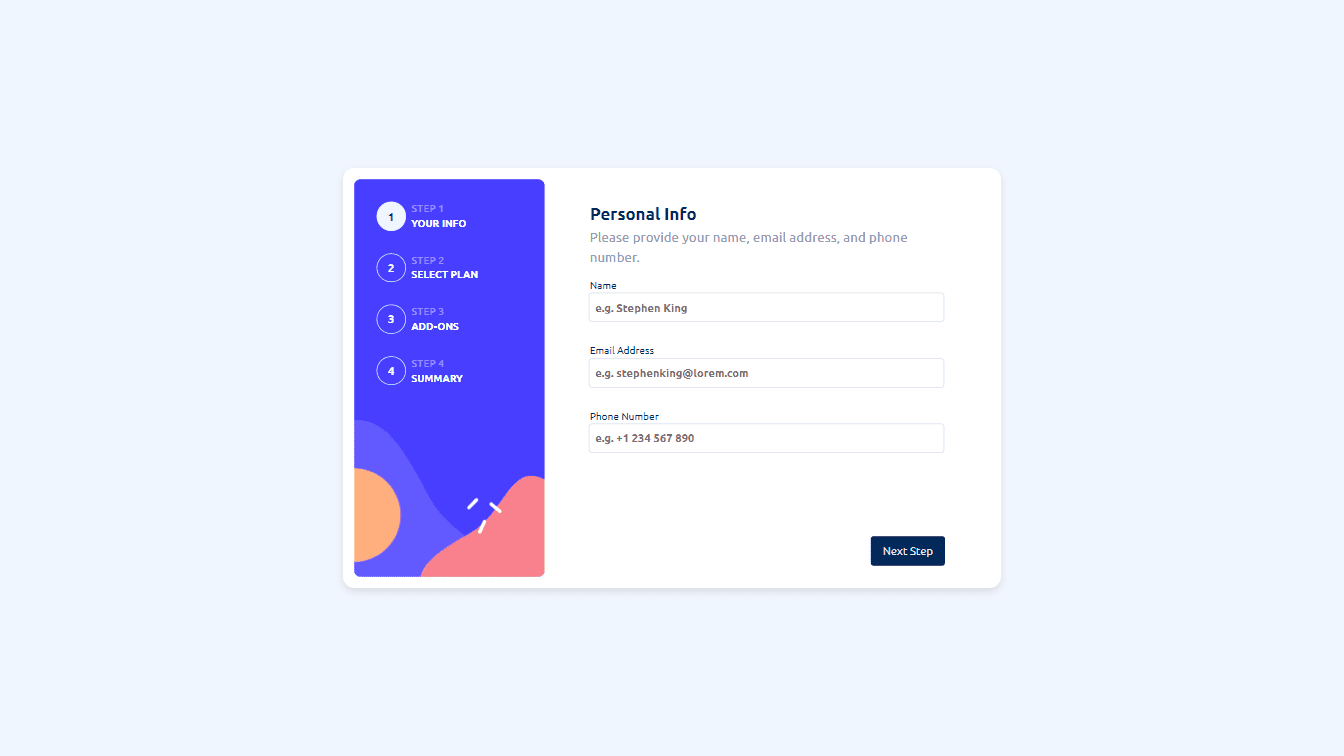 Multi-step Form